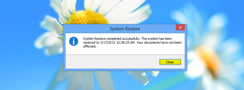 System Restore